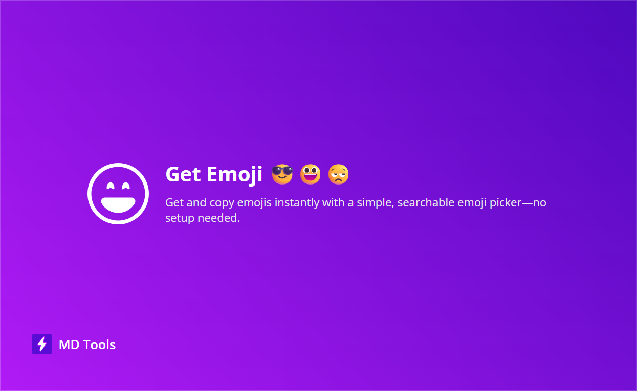 Get Emoji ๐๐๐